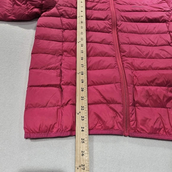 Eddie Bauer Girls Size XL Size 16 Pink Magenta Cirruslite Down Full Zip Jacket - Picture 11 of 11
